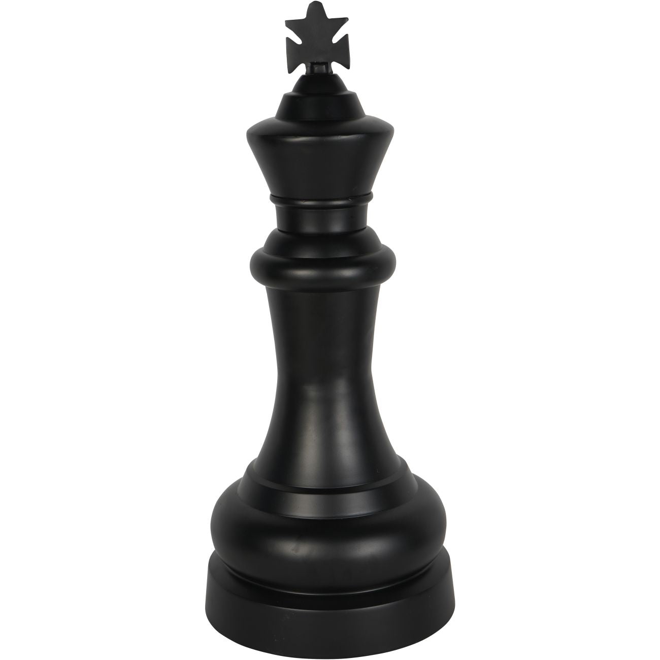 Chess Piece Black King Sculpture | Extra Large